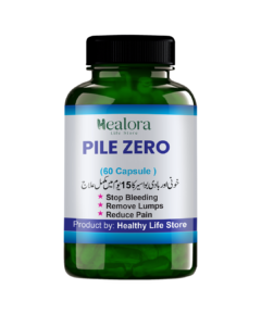 Healora Life Store Pile Zero Zebiles – Hemorrhoid Care Support Capsules (60 Capsules)